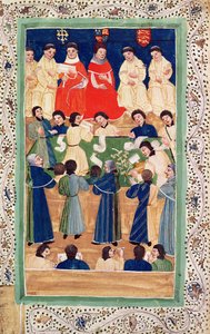 La Cour de la Chancellerie, vers 1460 - English School
